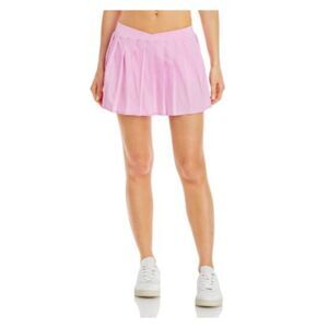 FRANKIES BIKINIS Womens Pink Built-in Shorts Lining Mini Active Wear Skort XL
